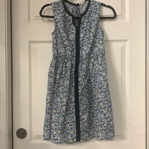 Girls j crew floral dress